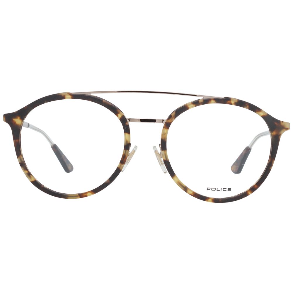 Police Brown Metal & Plastic Glasses (Frames)