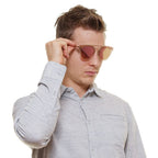 Police Rose Gold Metal & Plastic Sunglasses