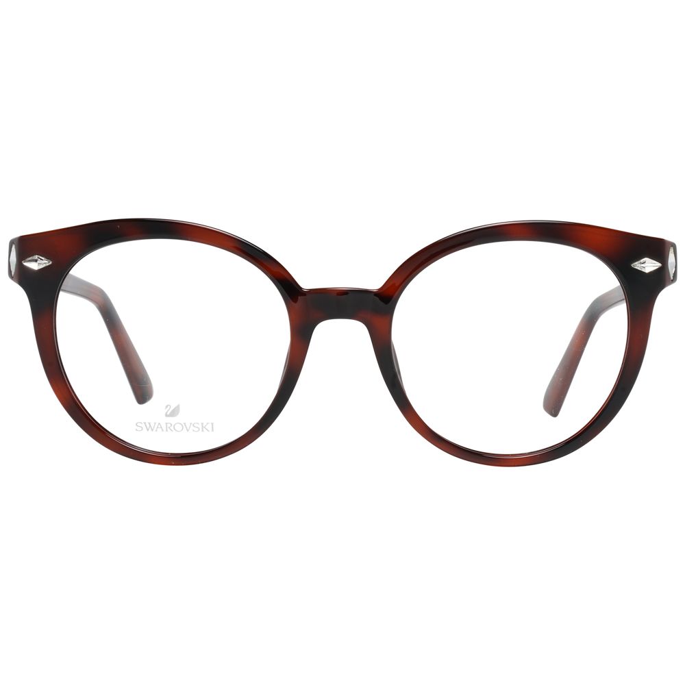 Swarovski Brown Plastic Glasses (Frames)