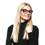 Swarovski Black Plastic Glasses (Frames)