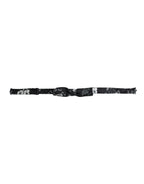 Dolce & Gabbana Black Floral Silk Adjustable Neck Men Bow Tie