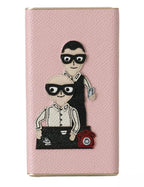 Dolce & Gabbana Charger USB Pink Leather #DGFAMILY Power Ban