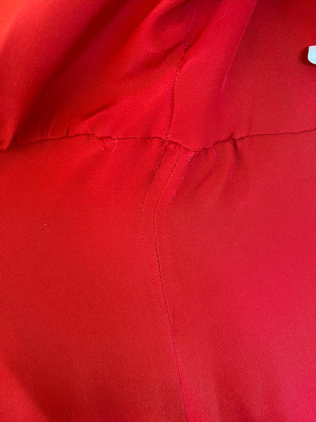 Dolce & Gabbana Red Silk Sheath A-line Knee Length Dress