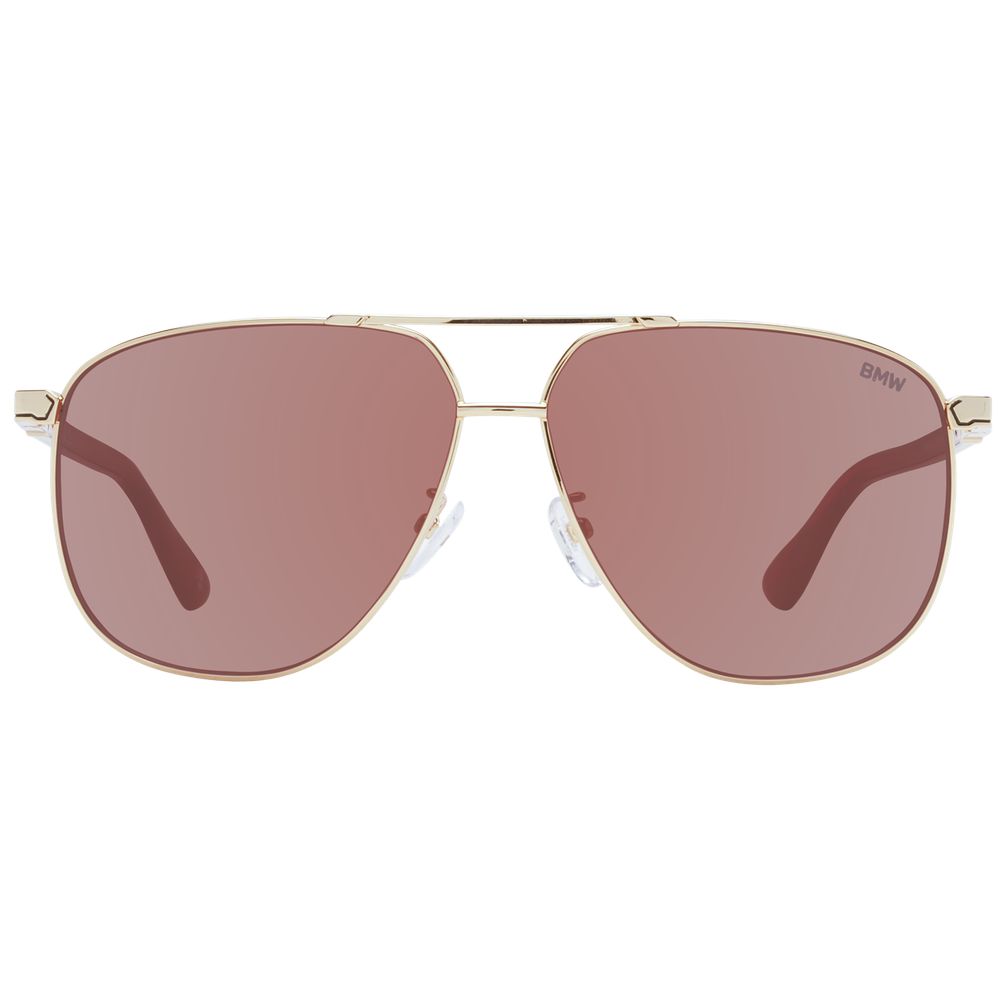 BMW Gold Metal Sunglasses