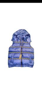 Versace Blue Polyester Vest