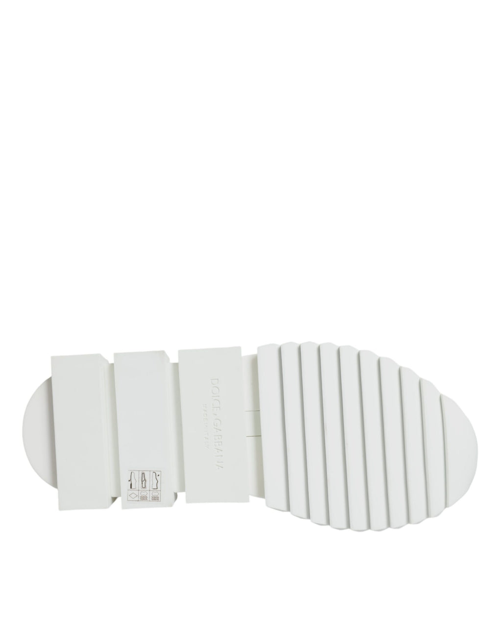 Dolce & Gabbana White Mesh Sorrento Trekking Sneakers Shoes