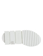 Dolce & Gabbana White Mesh Sorrento Trekking Sneakers Shoes