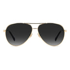 Jimmy Choo Gold Metal Sunglasses