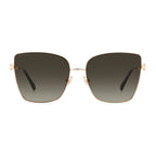 Jimmy Choo Gold Metal Sunglasses