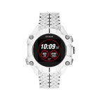 Guess White Resin Sport Watch