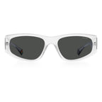Polaroid Transparent Plastic Sunglasses