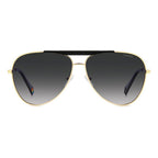 Polaroid Black Metal Sunglasses
