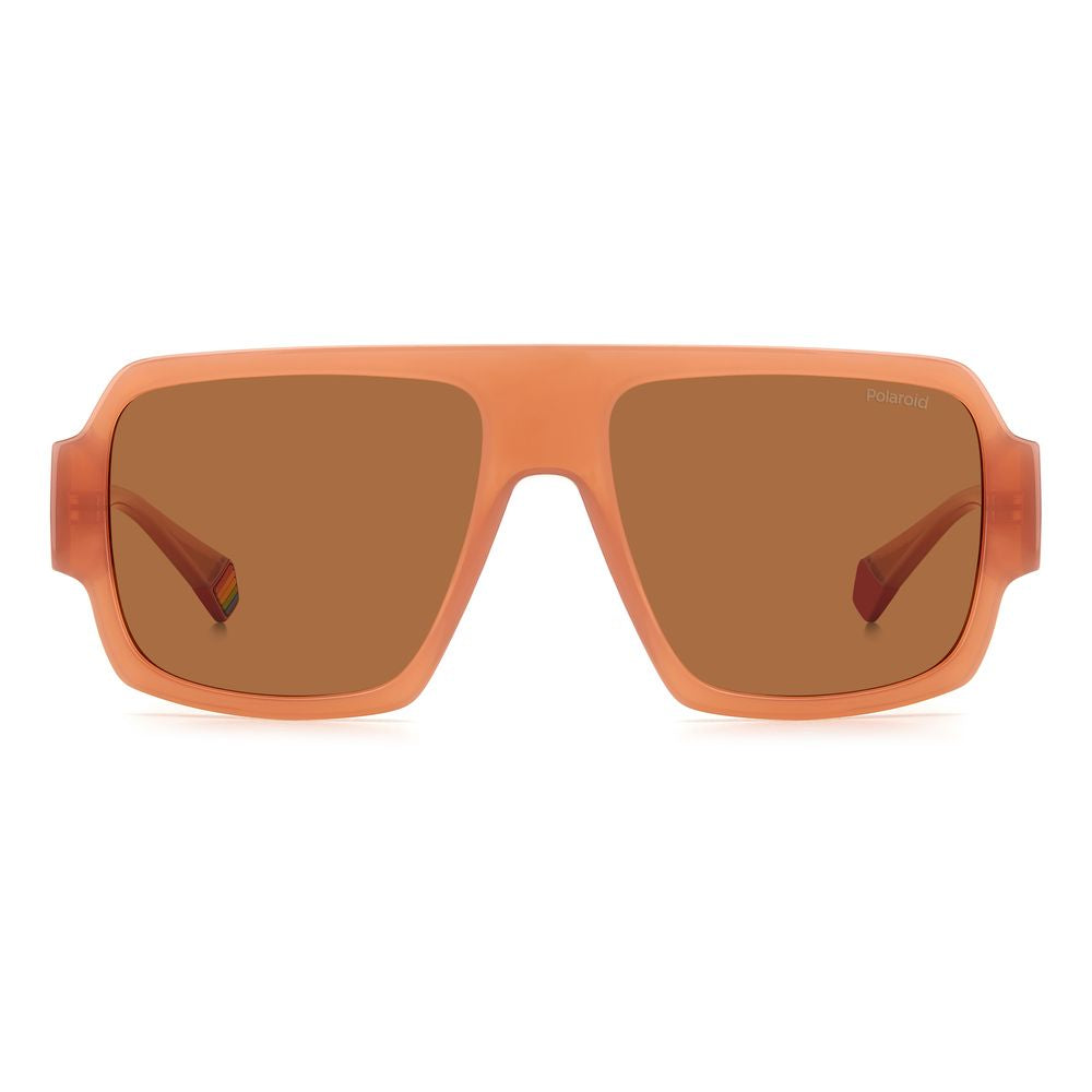 Polaroid Pink Resin Sunglasses