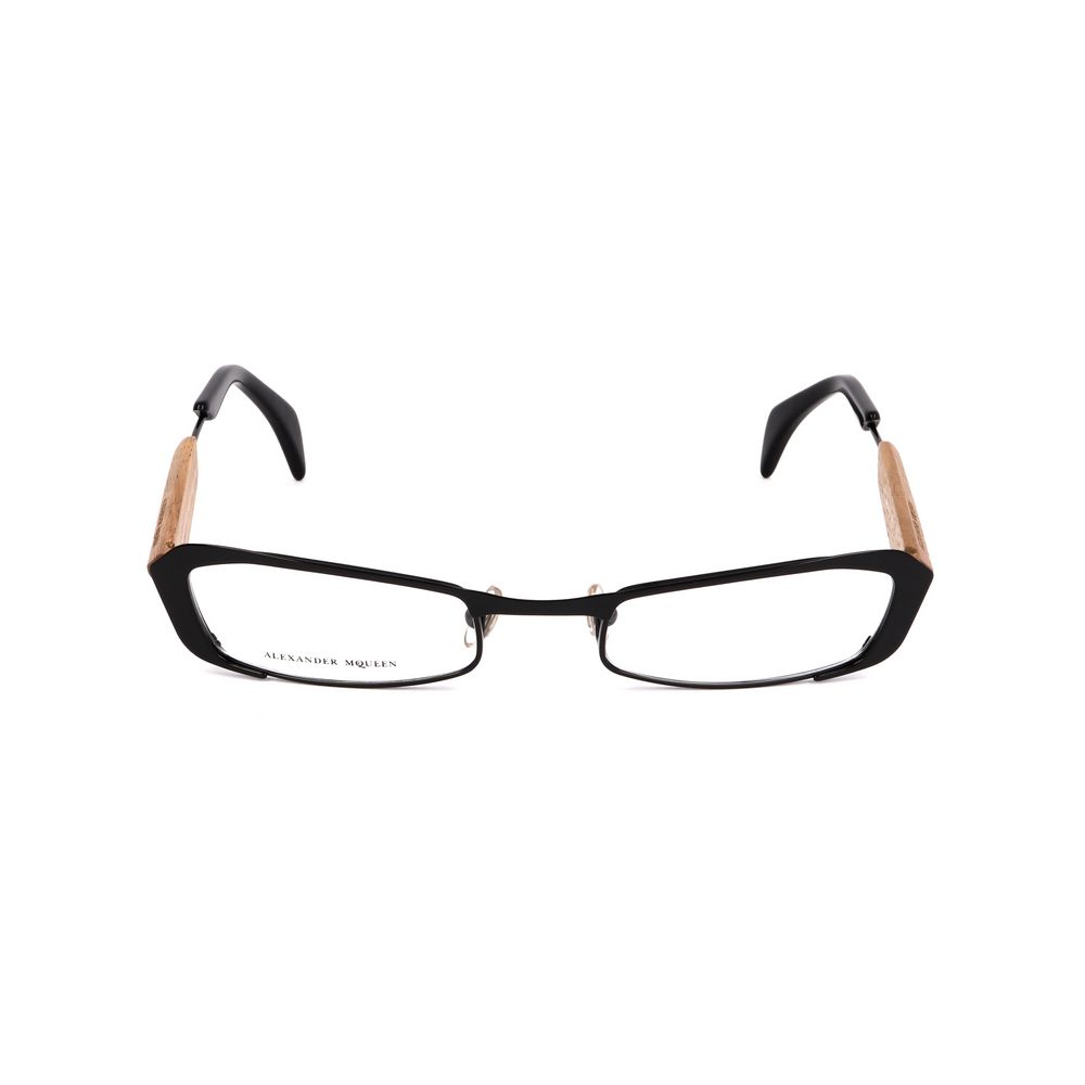 Alexander McQueen Black Metal Glasses (Frames)