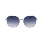 Longchamp Gold Metal Sunglasses