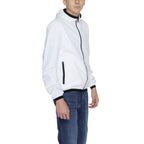 Suns White Polyester Shell Jacket