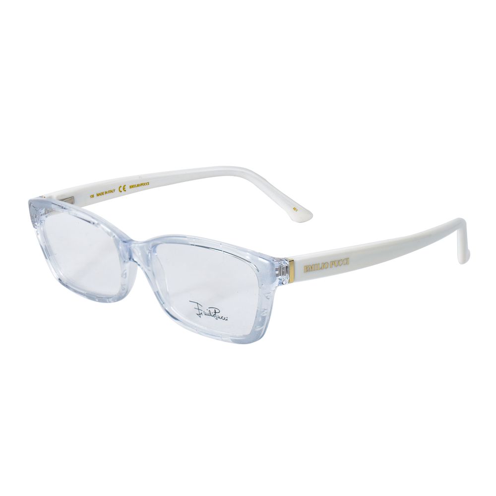 Emilio Pucci Transparent Plastic Glasses (Frames)
