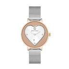 Juicy Couture Silver Stainless Steel Dress Watch