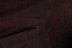 Dolce & Gabbana Maroon Polyester Crew Neck Pullover Sweater