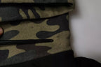 Dolce & Gabbana Black Camouflage Hooded Sweatshirt Sweater