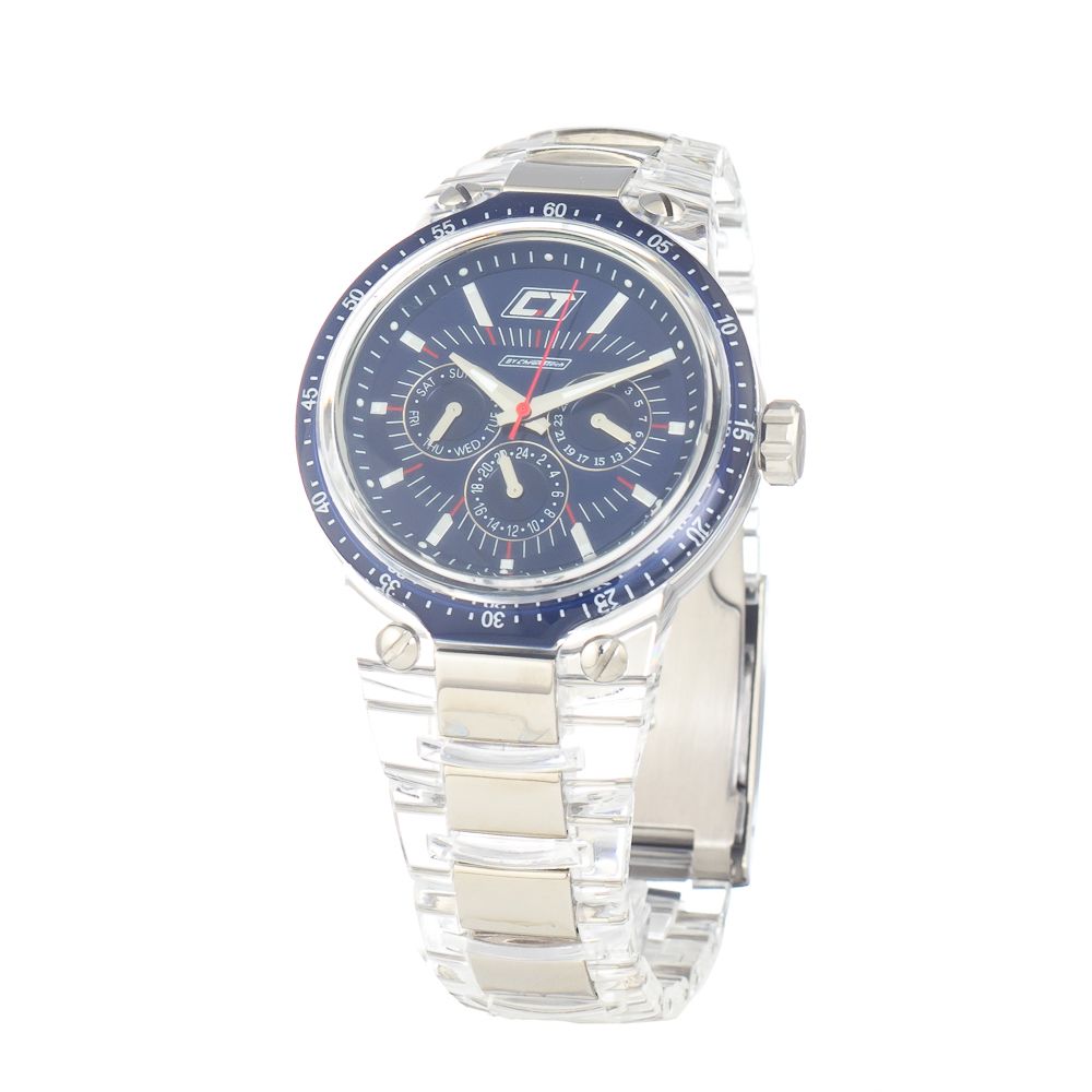 Chronotech Transparent Polycarbonate Sport Watch
