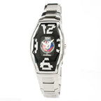 Chronotech Silver Stainless Steel Dress Watch