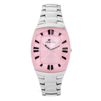 Chronotech Silver Stainless Steel Dress Watch