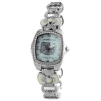 Chronotech Silver Stainless Steel Dress Watch