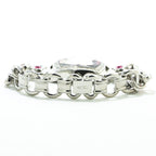 Chronotech Silver Stainless Steel Bracelet Watch