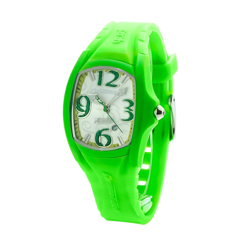 Chronotech Bicolor Rubber Bracelet Watch