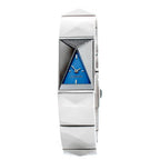Chronotech Silver Stainless Steel Dress Watch
