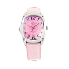 Chronotech Multicolor Leather Dress Watch