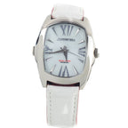 Chronotech Multicolor Leather Dress Watch