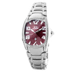 Chronotech Silver Stainless Steel Dress Watch