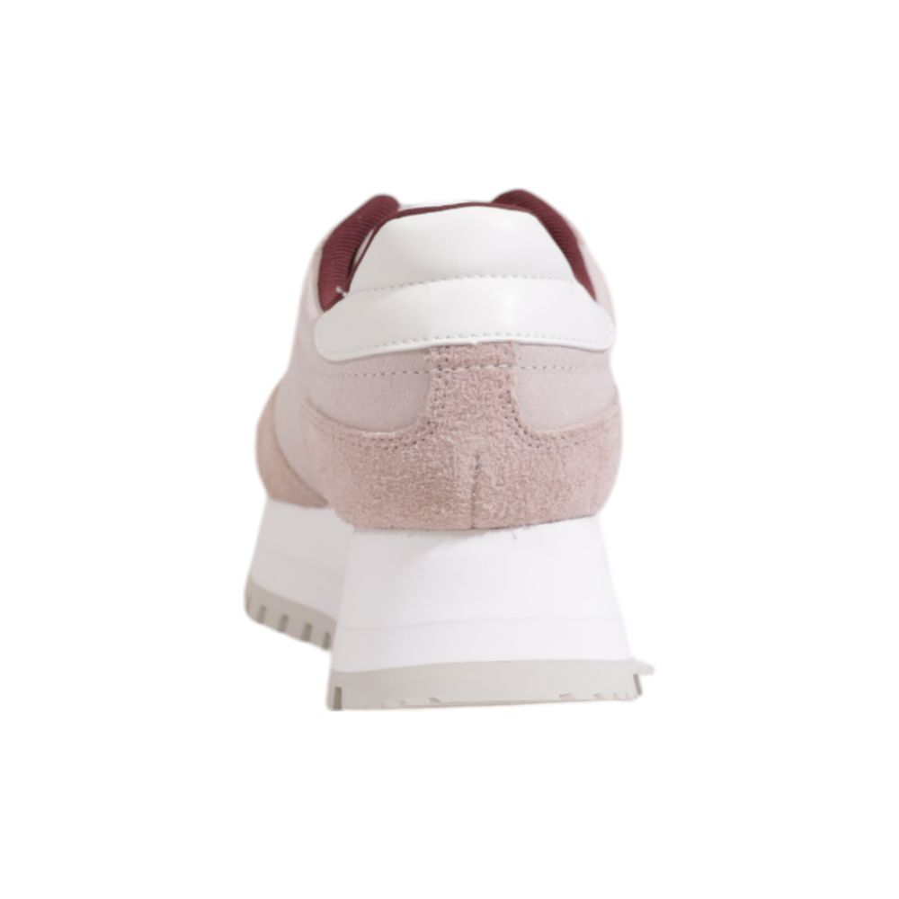 Calvin Klein Jeans Purple Leather Low Top Sneakers
