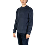 Calvin Klein Jeans Blue Cotton Sweatshirt