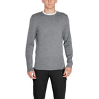 Calvin Klein Gray Recycled Wool Sweatshirt
