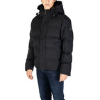 Replay Black Polyamide Coat