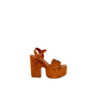 Guess Brown Suede Leather High Heel Pumps