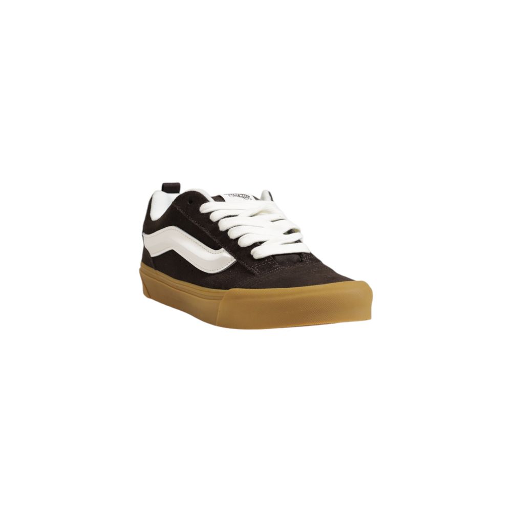 Vans Brown Suede Leather Low Top Sneakers