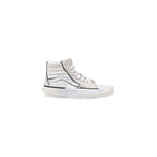 Vans Beige Leather High Top Sneakers
