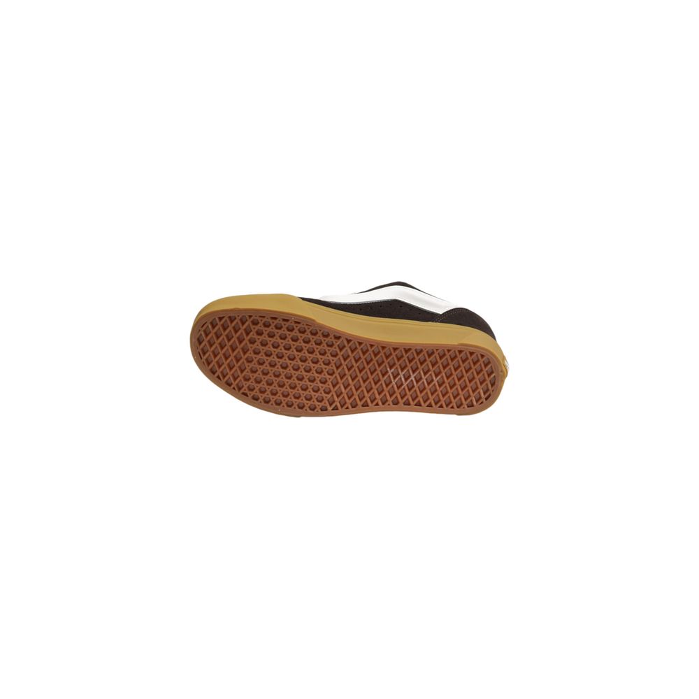 Vans Brown Suede Leather Low Top Sneakers