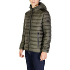 Gianni Lupo Bicolor Polyamide Coat