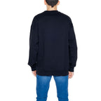 Underclub Black Cotton Sweatshirt