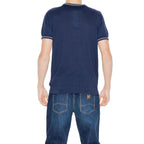 Hamaki-Ho Blue Cotton Shortsleeve Shirt