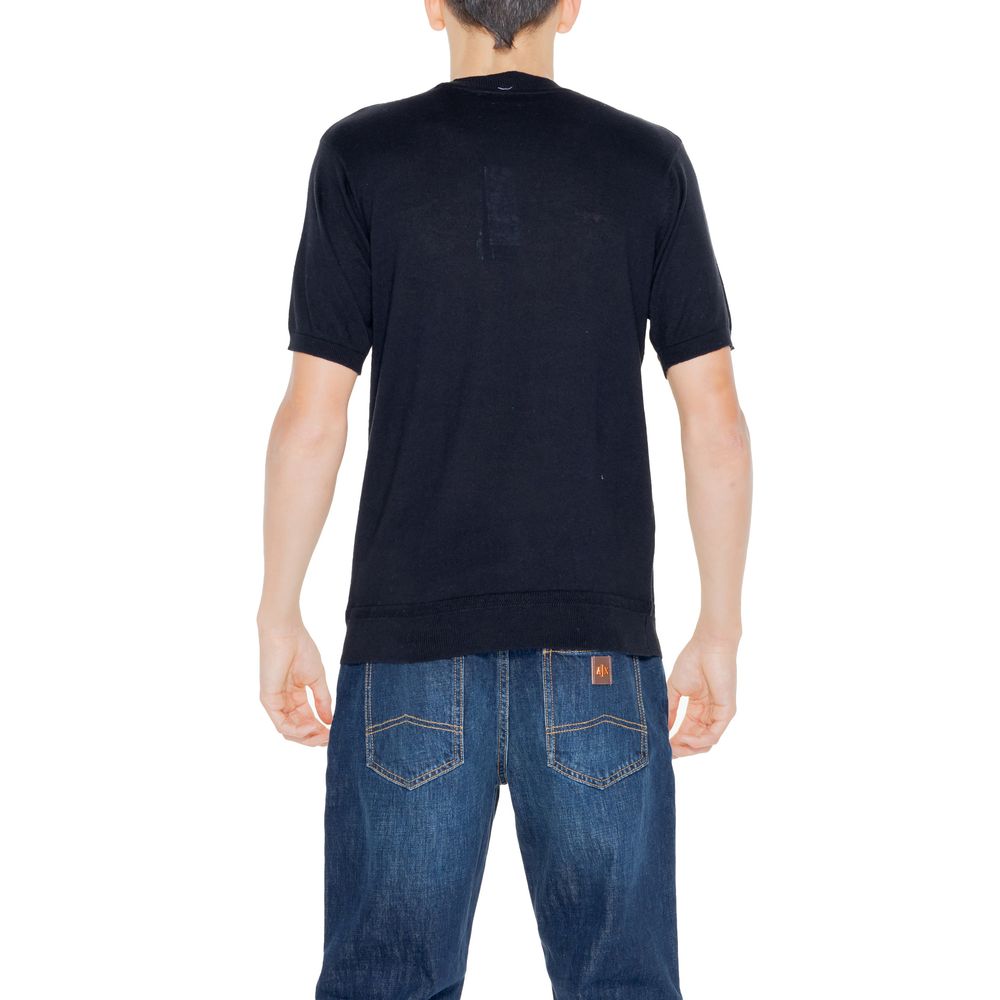 Hamaki-Ho Black Cotton Sweatshirt