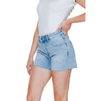 Vero Moda Light Blue Cotton Shorts