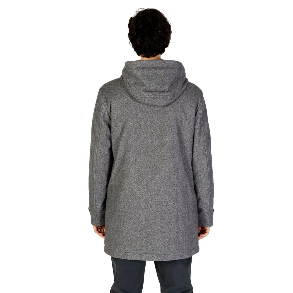 Hamaki-Ho Gray Polyester Coat