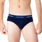 Calvin Klein Underwear Blue Cotton Briefs