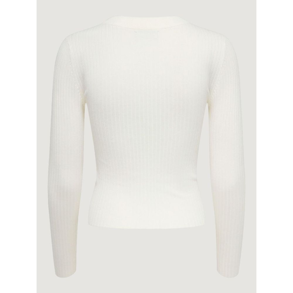 Jacqueline De Yong White Viscose Shirt